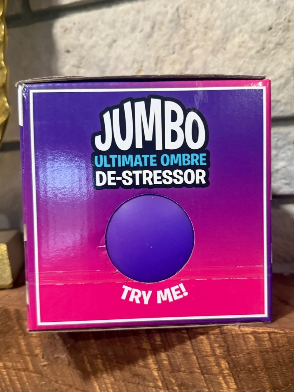 Crazy Fun RMS Ultimate Ombre De-Stressor Squishy Ball - Purple Pink